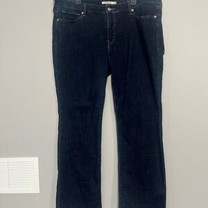 Women's Dark Blue Jeans